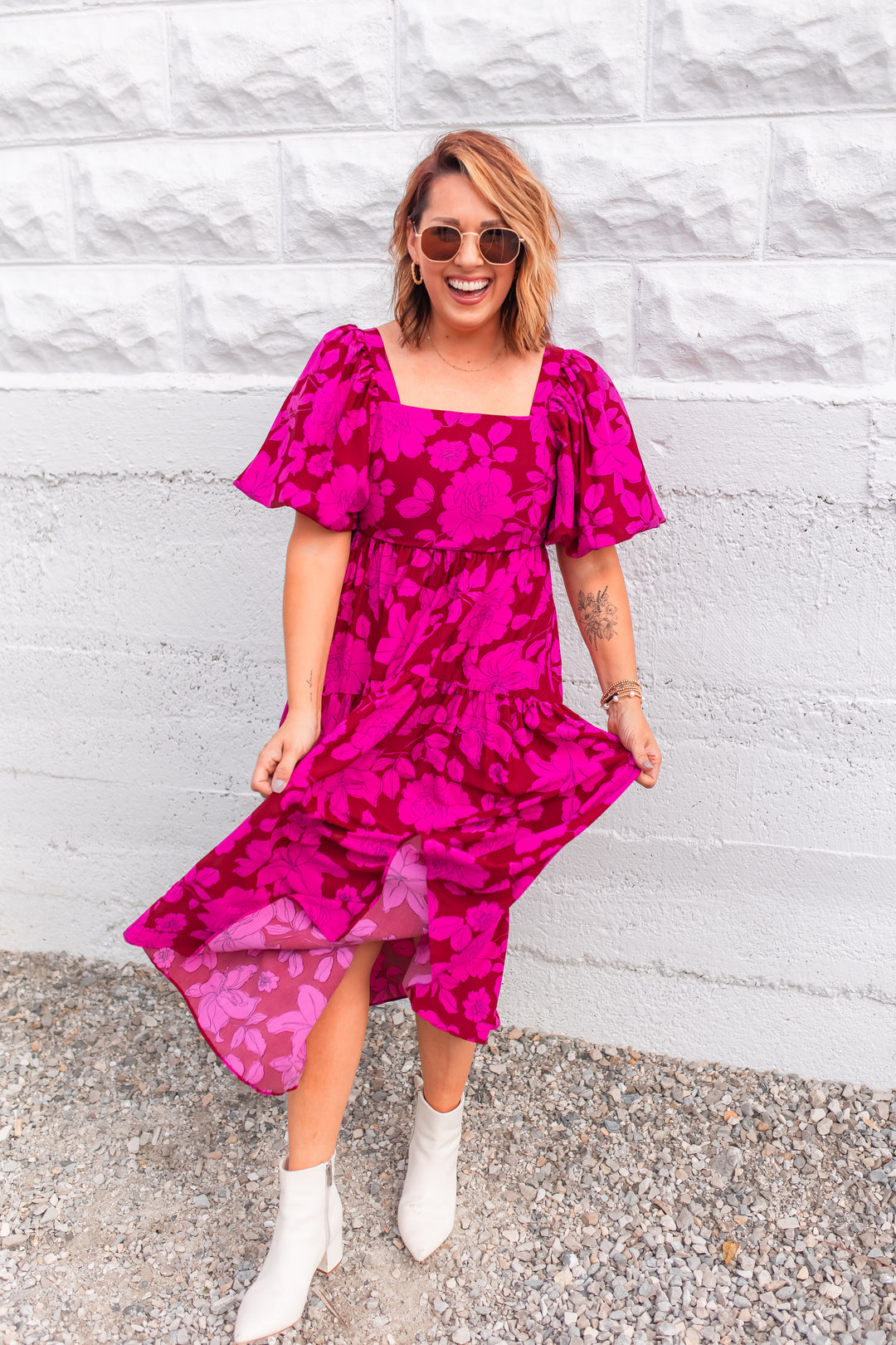 The Made for You Floral Dress