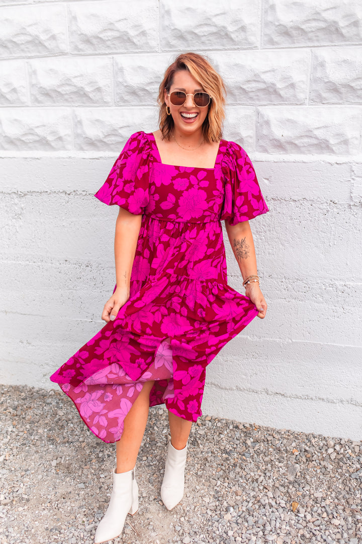 The Made for You Floral Dress