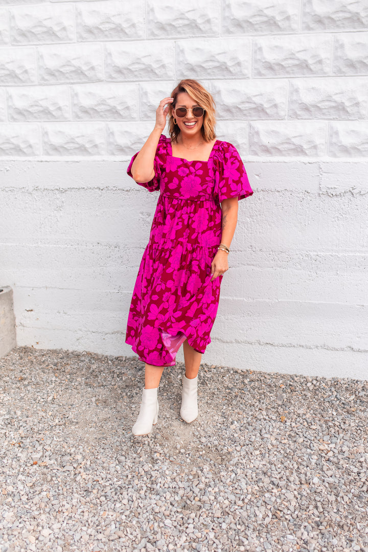 The Made for You Floral Dress