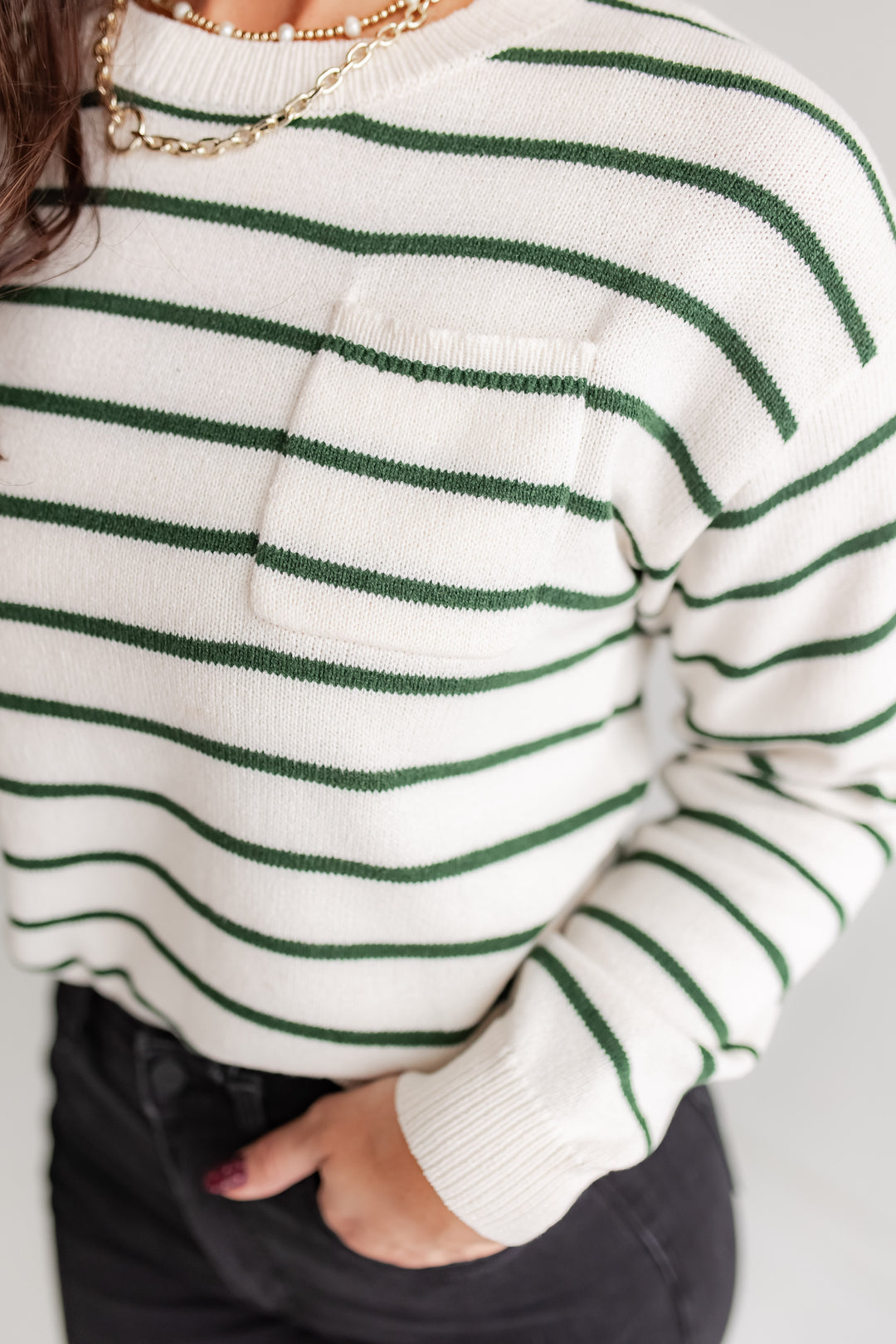 The Pine Stripe Sweater