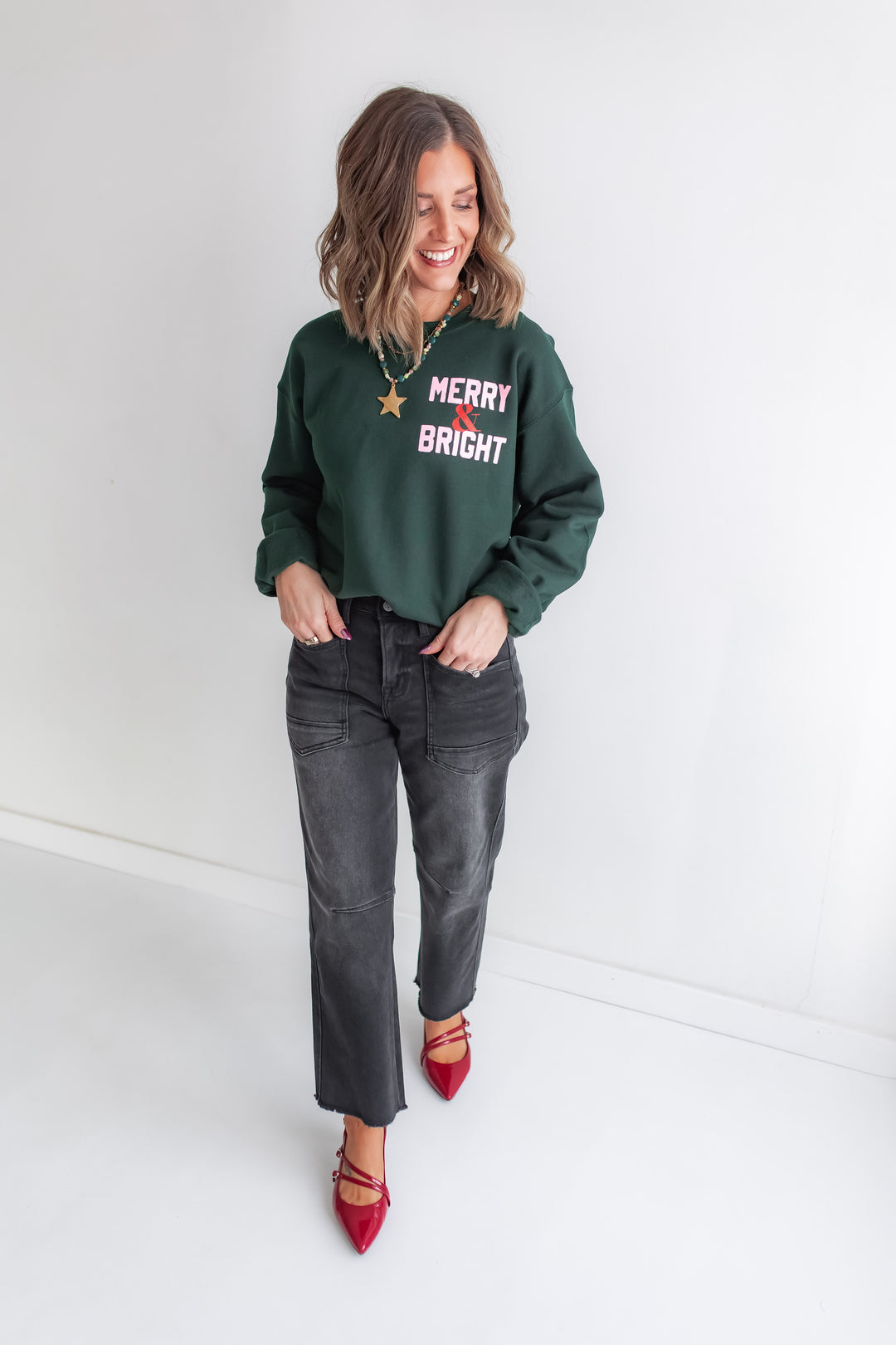 The Merry & Bright Sweatshirt
