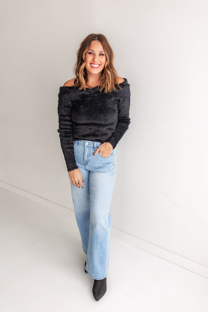 The Pearl Embellished Jeans