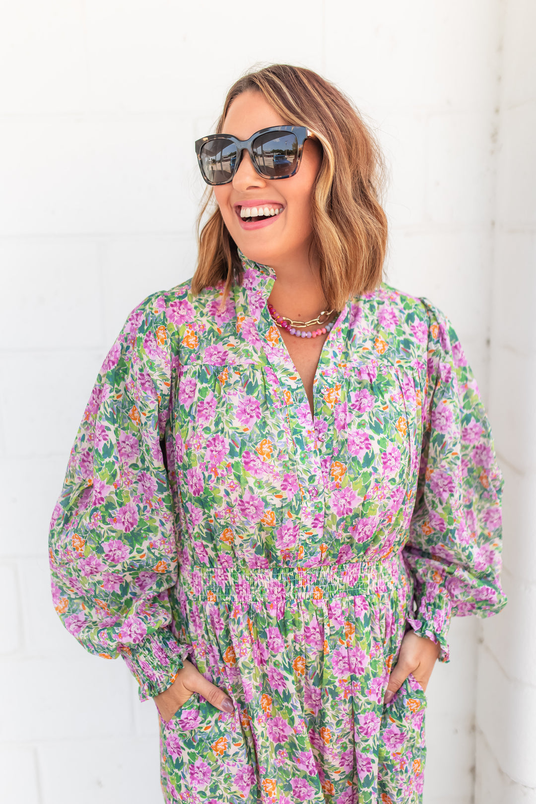 The Bloom Haven Maxi Dress - One Eleven Olive Boutique
