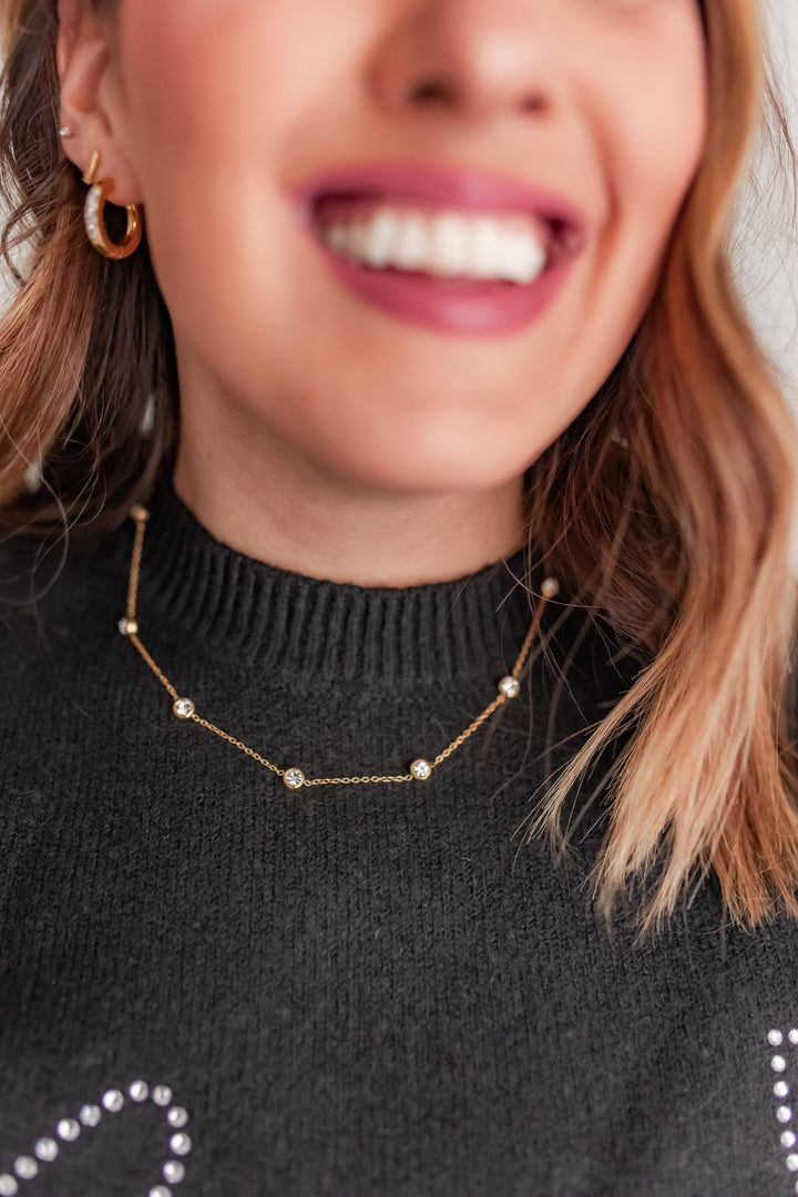 The Dainty Diamond Necklace