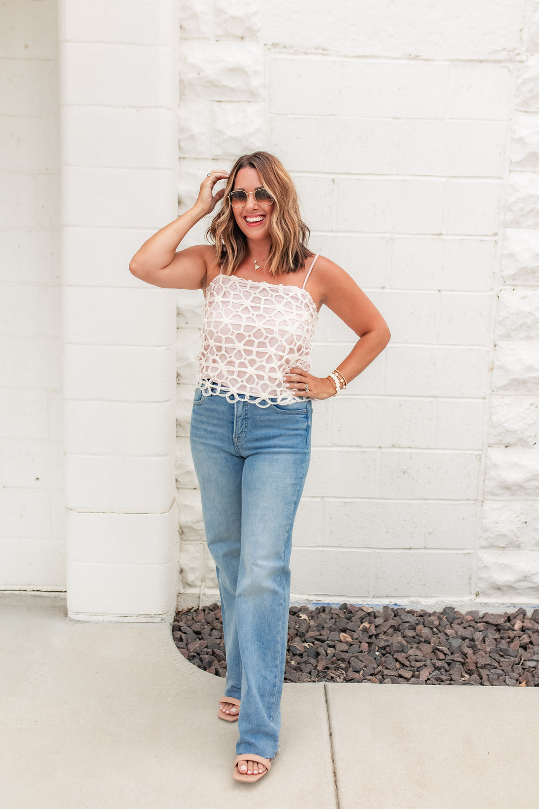 The Petal Rose Top