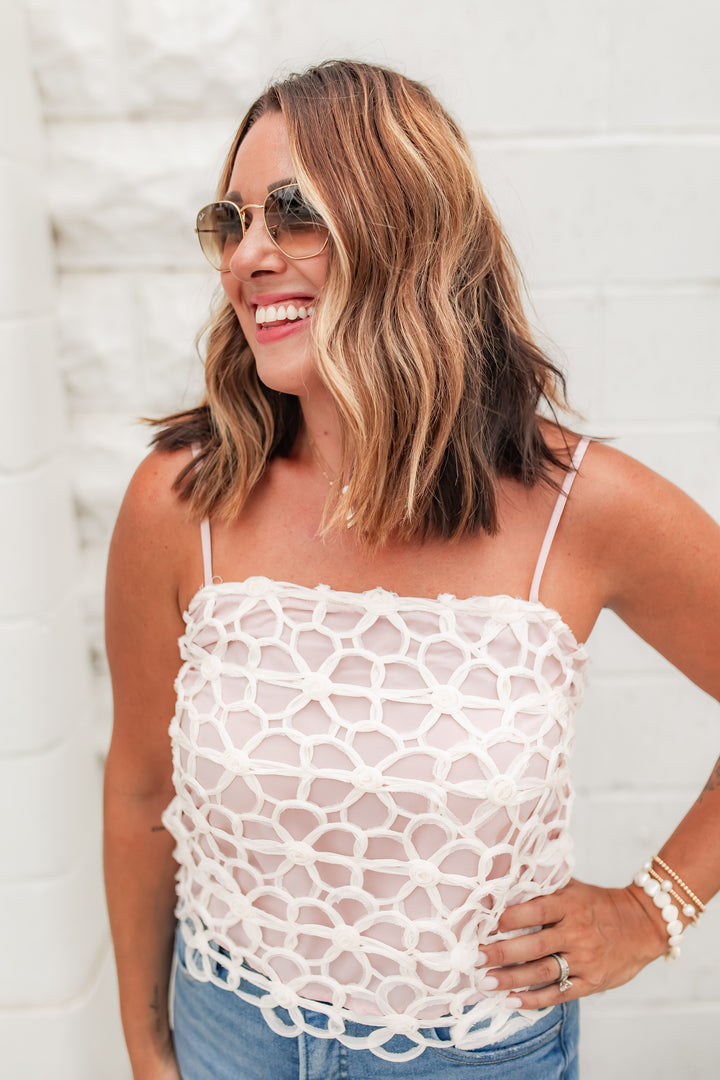 The Petal Rose Top