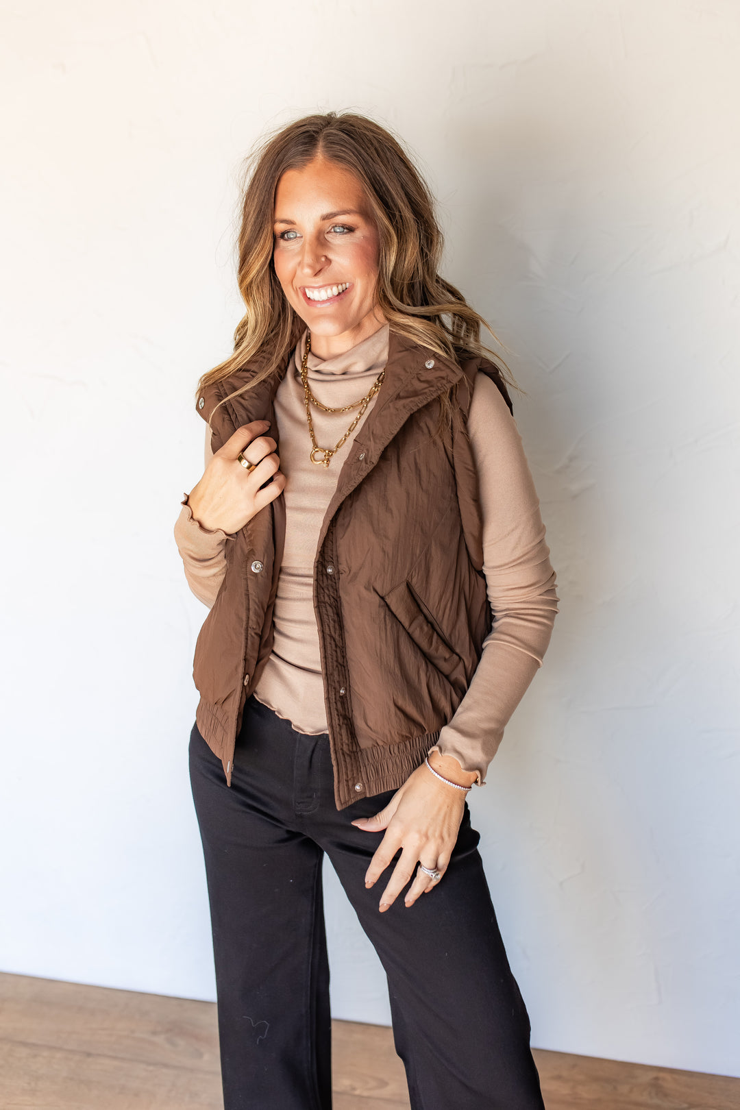 The Simple Things Mockneck - Taupe