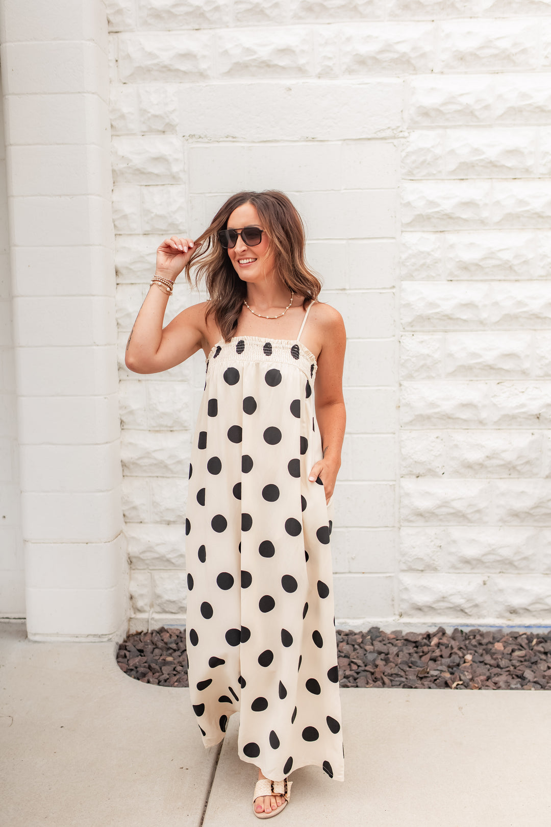 The Viv Maxi Dress - Cream