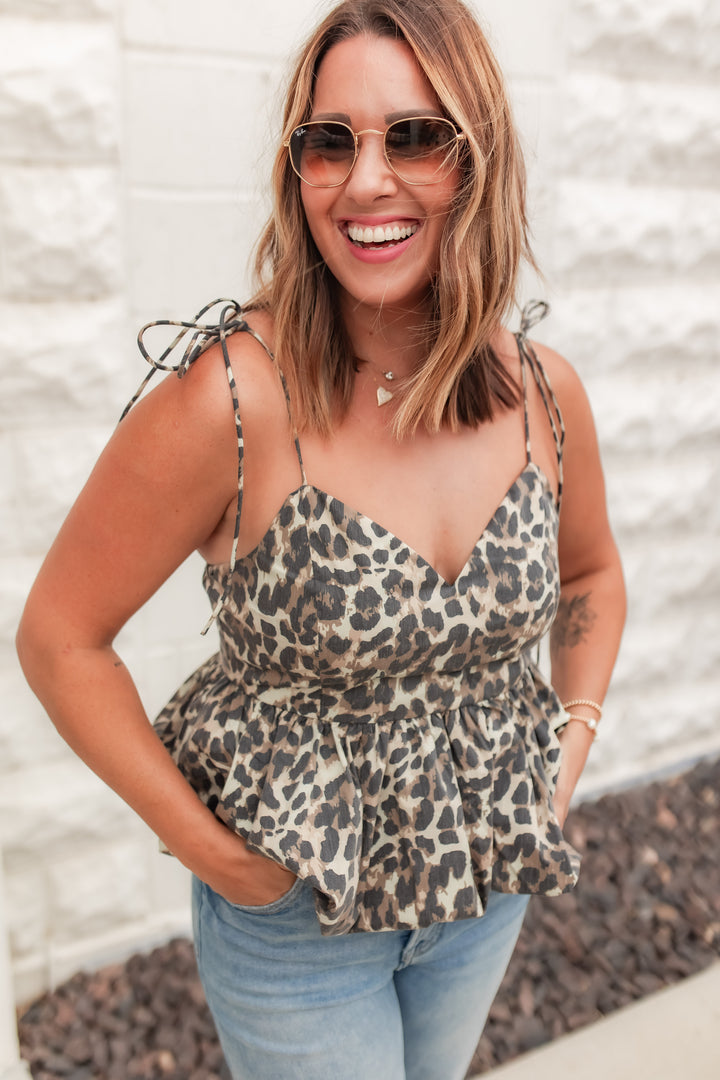 The Untamed Leopard Top