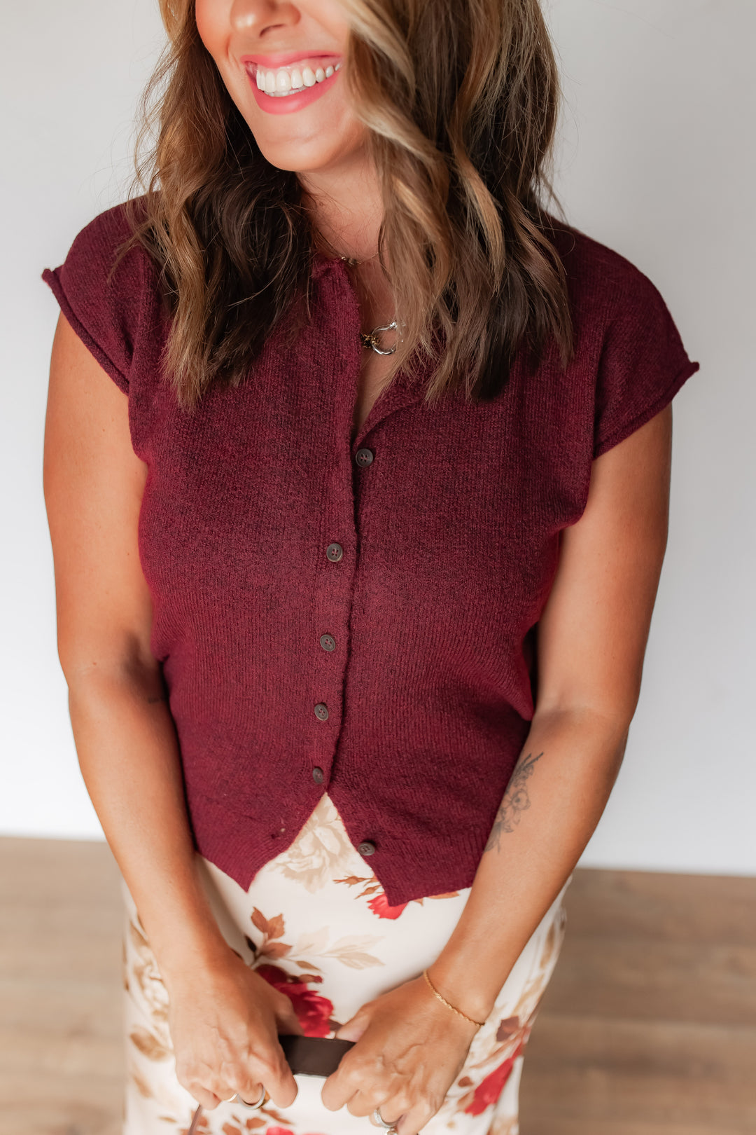 The Scottie Cardi Top