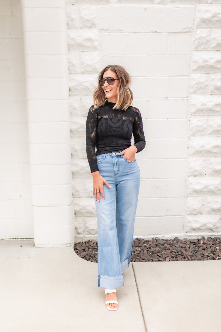 The Olivia Wide Leg Jeans
