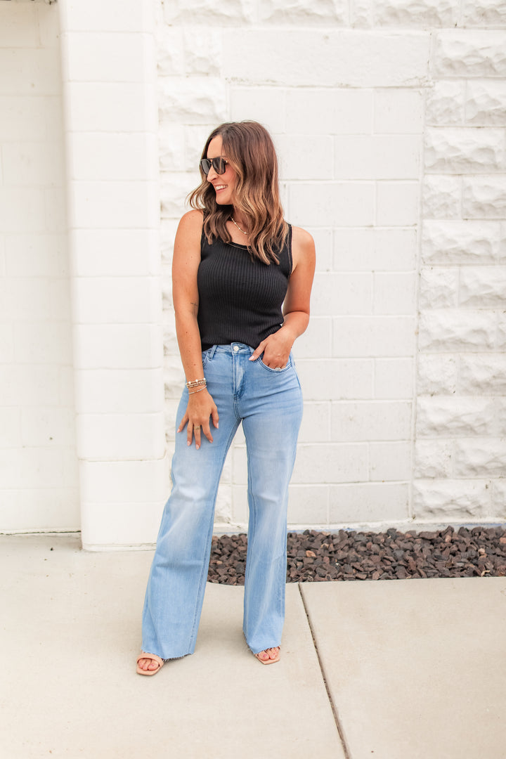 The Olivia Wide Leg Jeans