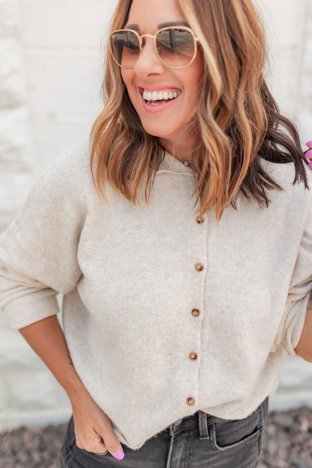 The Daily Cardigan - Oatmeal