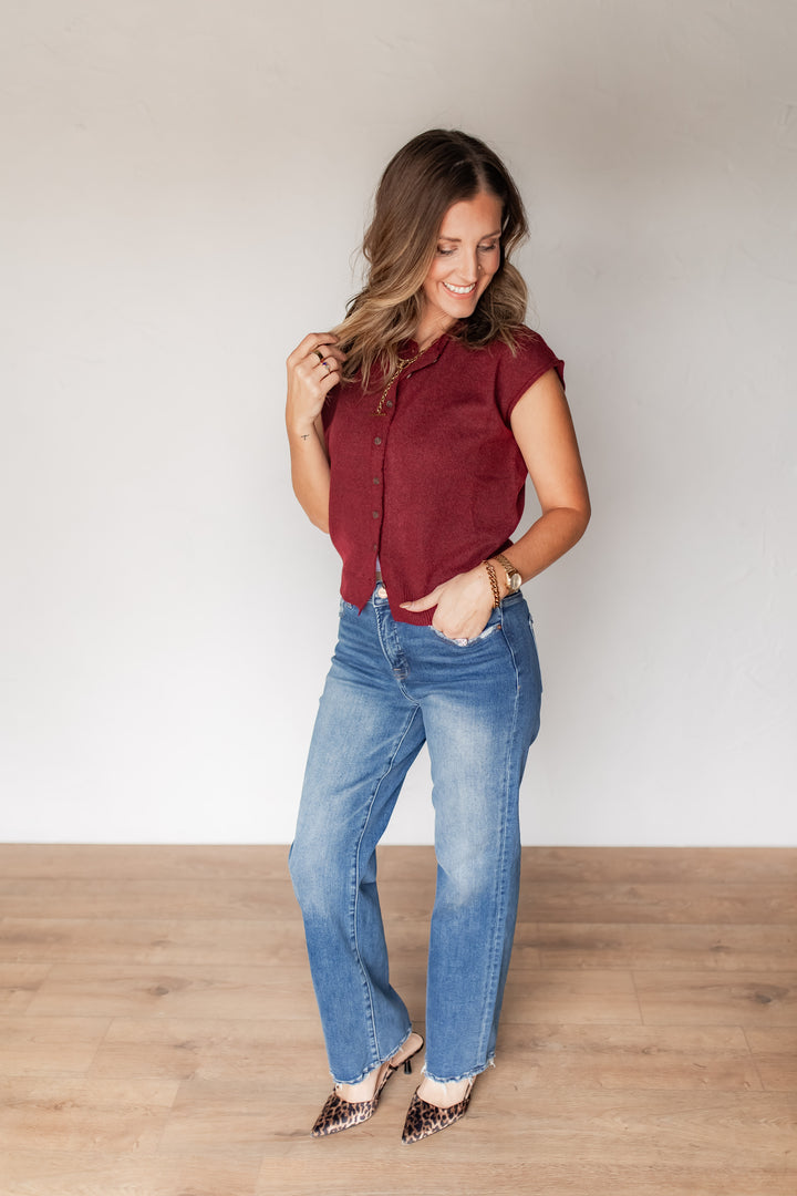 The Scottie Cardi Top