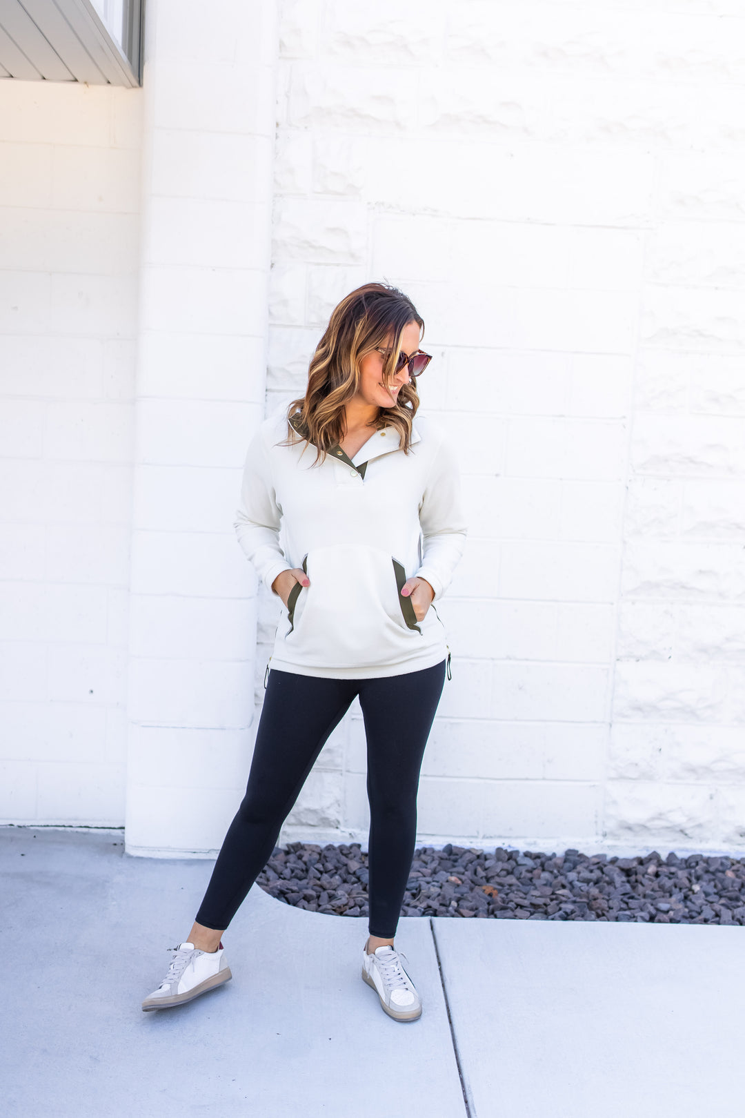 The Staying In Fleece Pullover