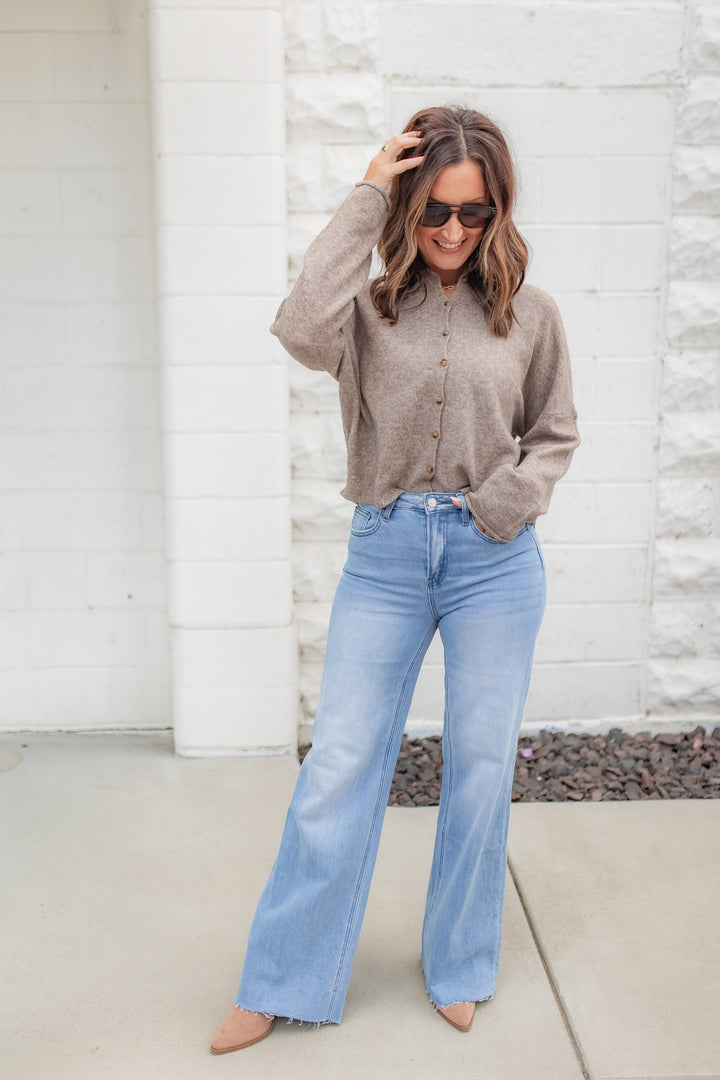 The Daily Cardigan - Brown