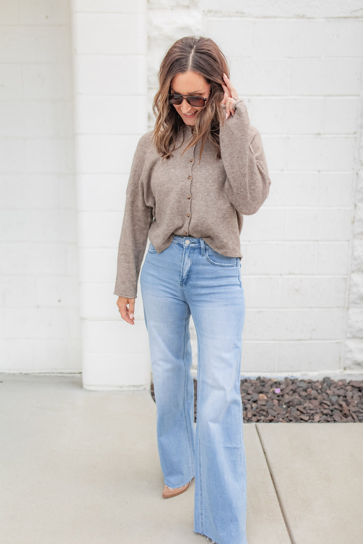 The Daily Cardigan - Brown