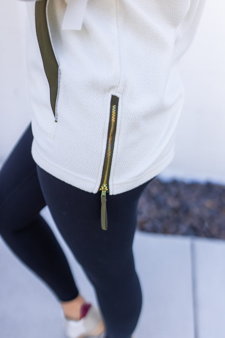 The Staying In Fleece Pullover