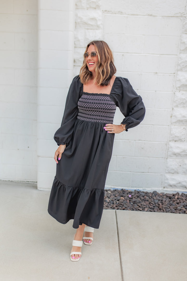 The Shadow Stitch Dress