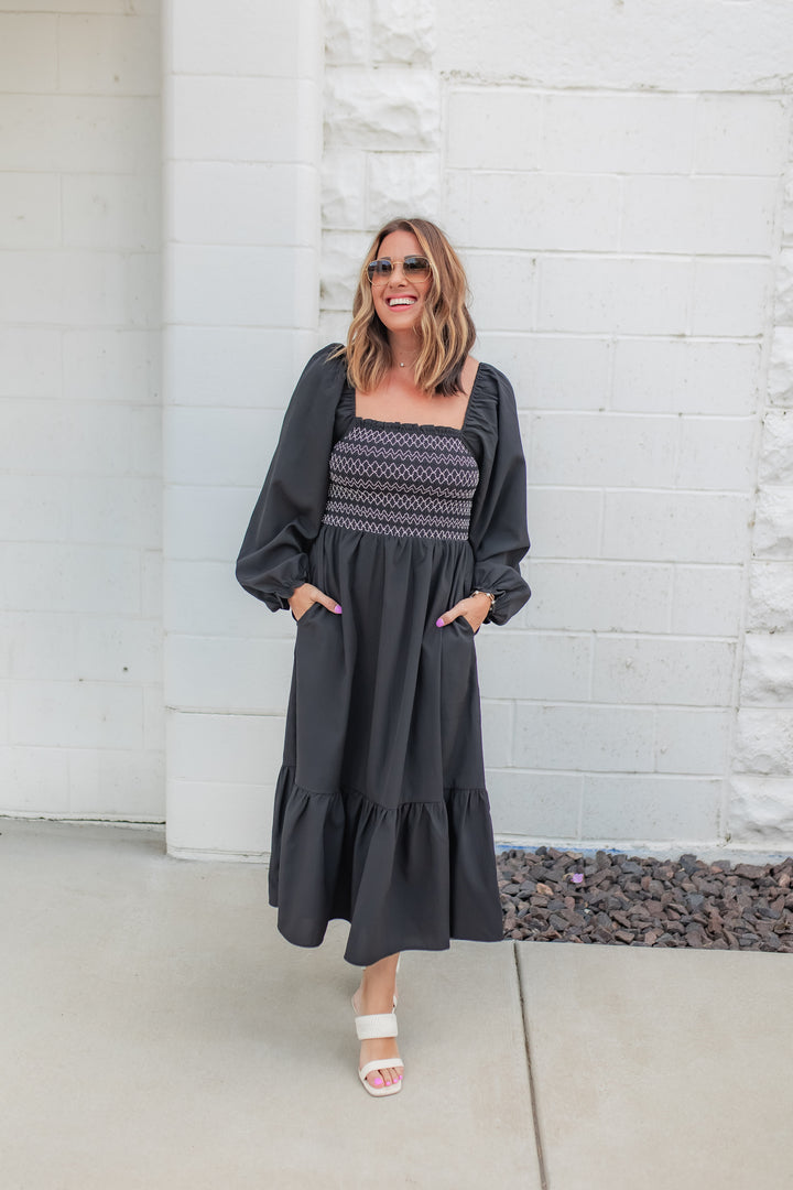 The Shadow Stitch Dress