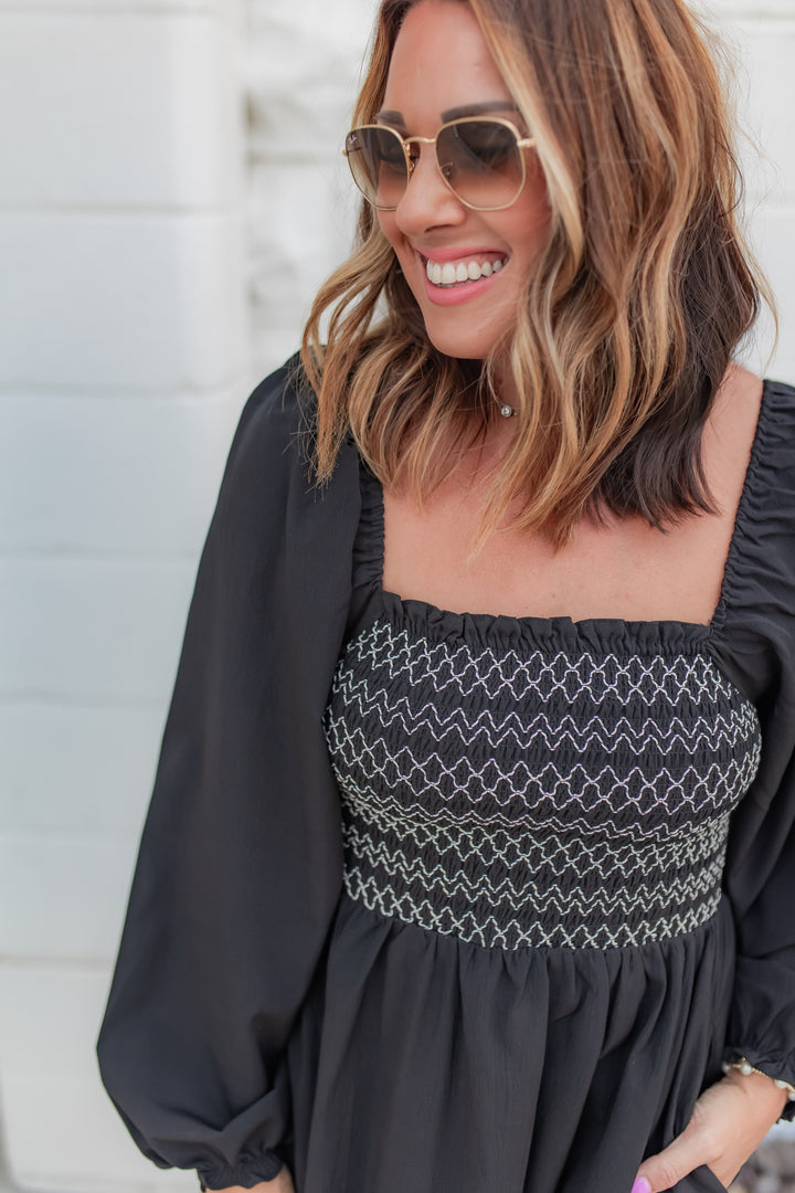 The Shadow Stitch Dress
