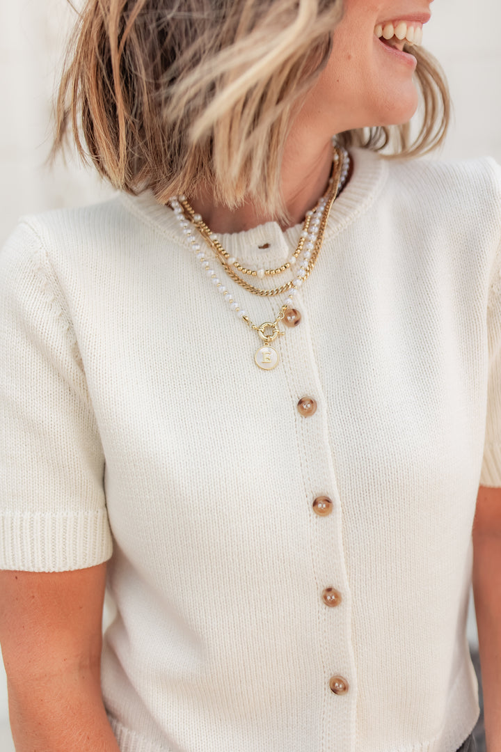 The First Chill Cardigan - Cream