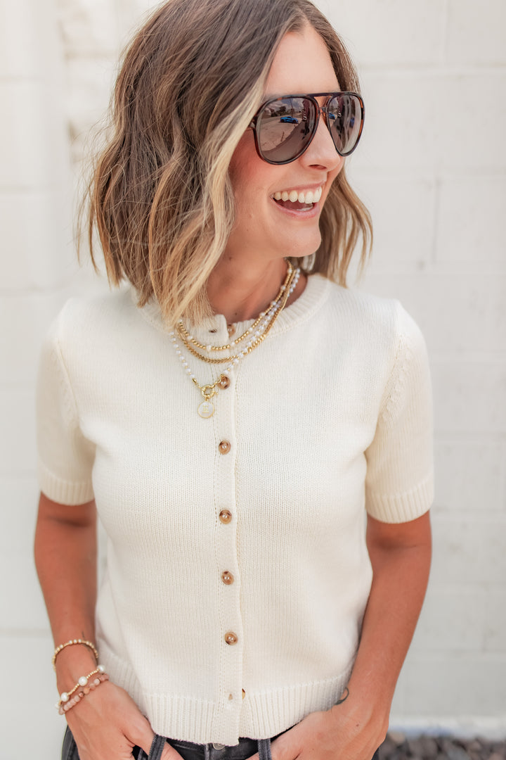The First Chill Cardigan - Cream