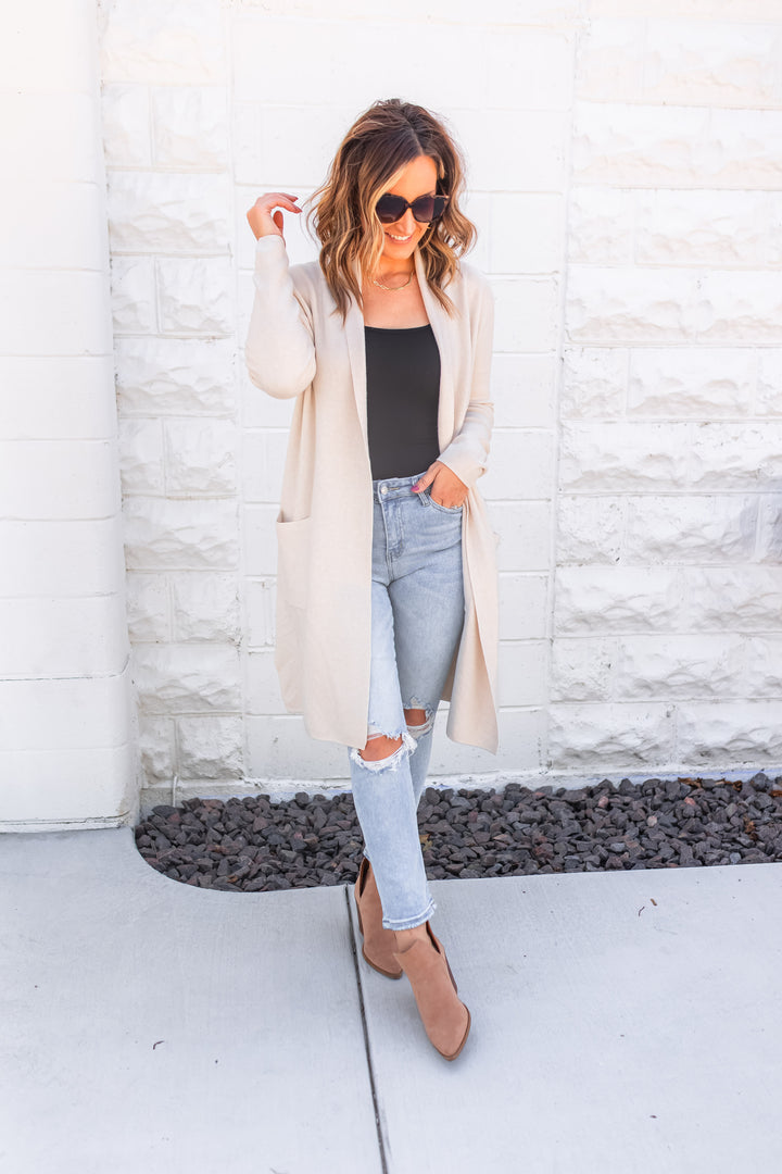 The Linden Cardigan - Cream