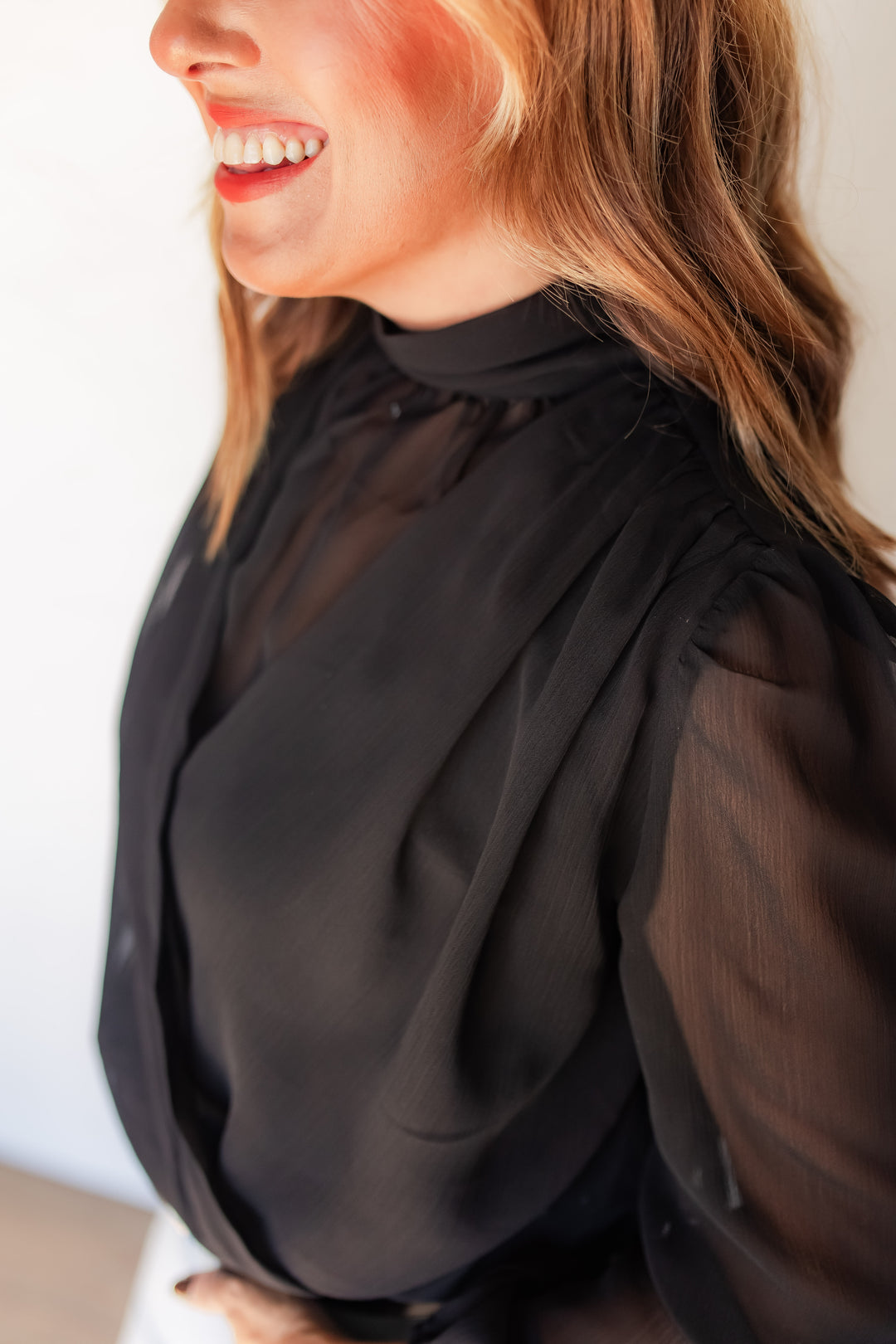 The Meet Me There Chiffon Top - One Eleven Olive Boutique
