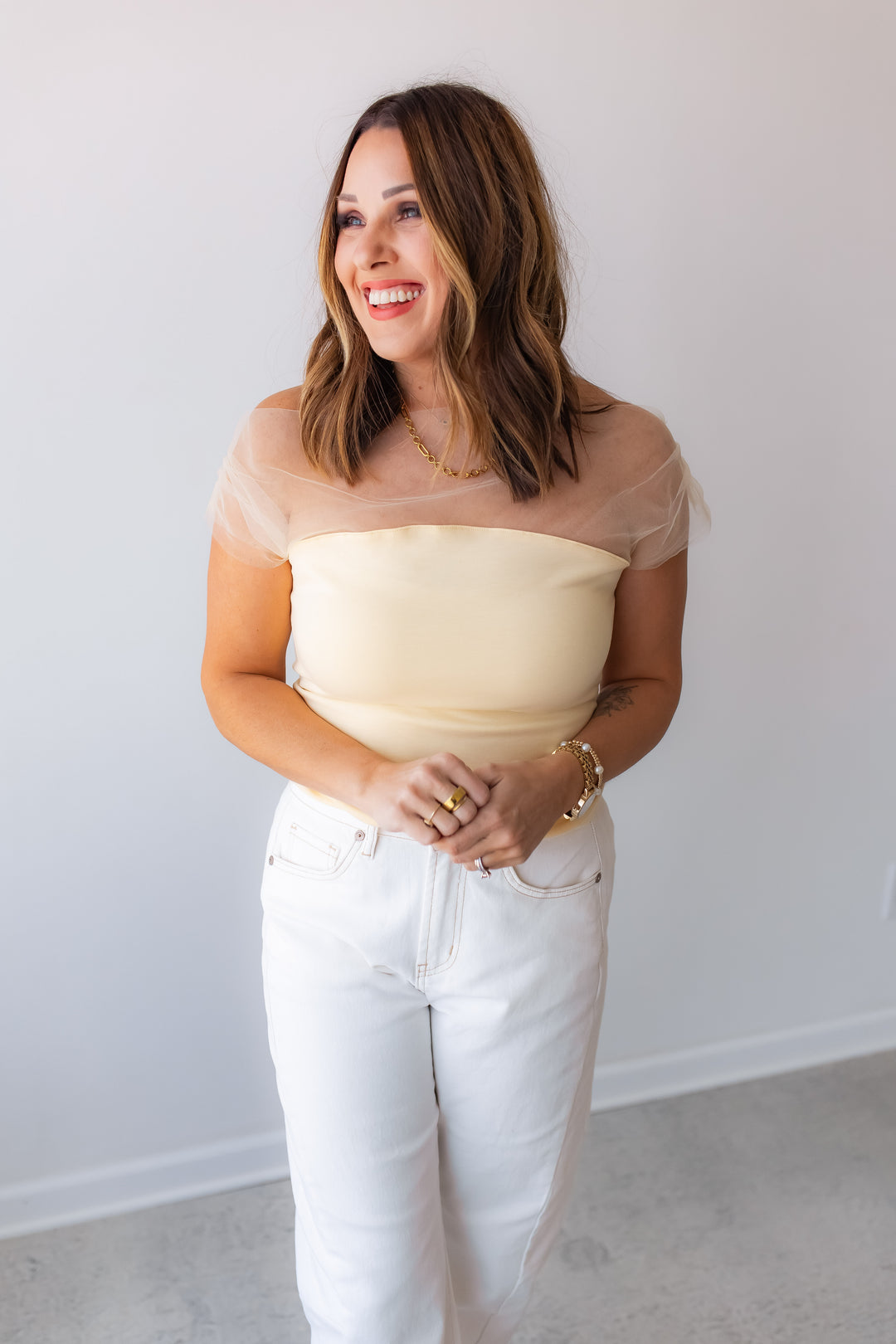 The Sweet Escape Top - Yellow - One Eleven Olive Boutique