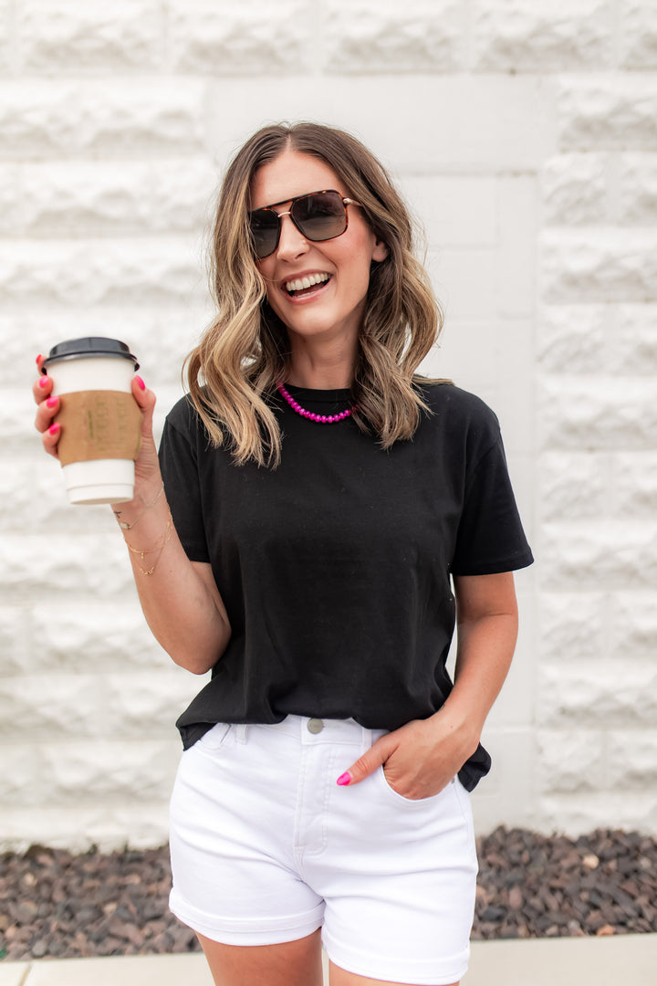 The Bright Side Tee - Black