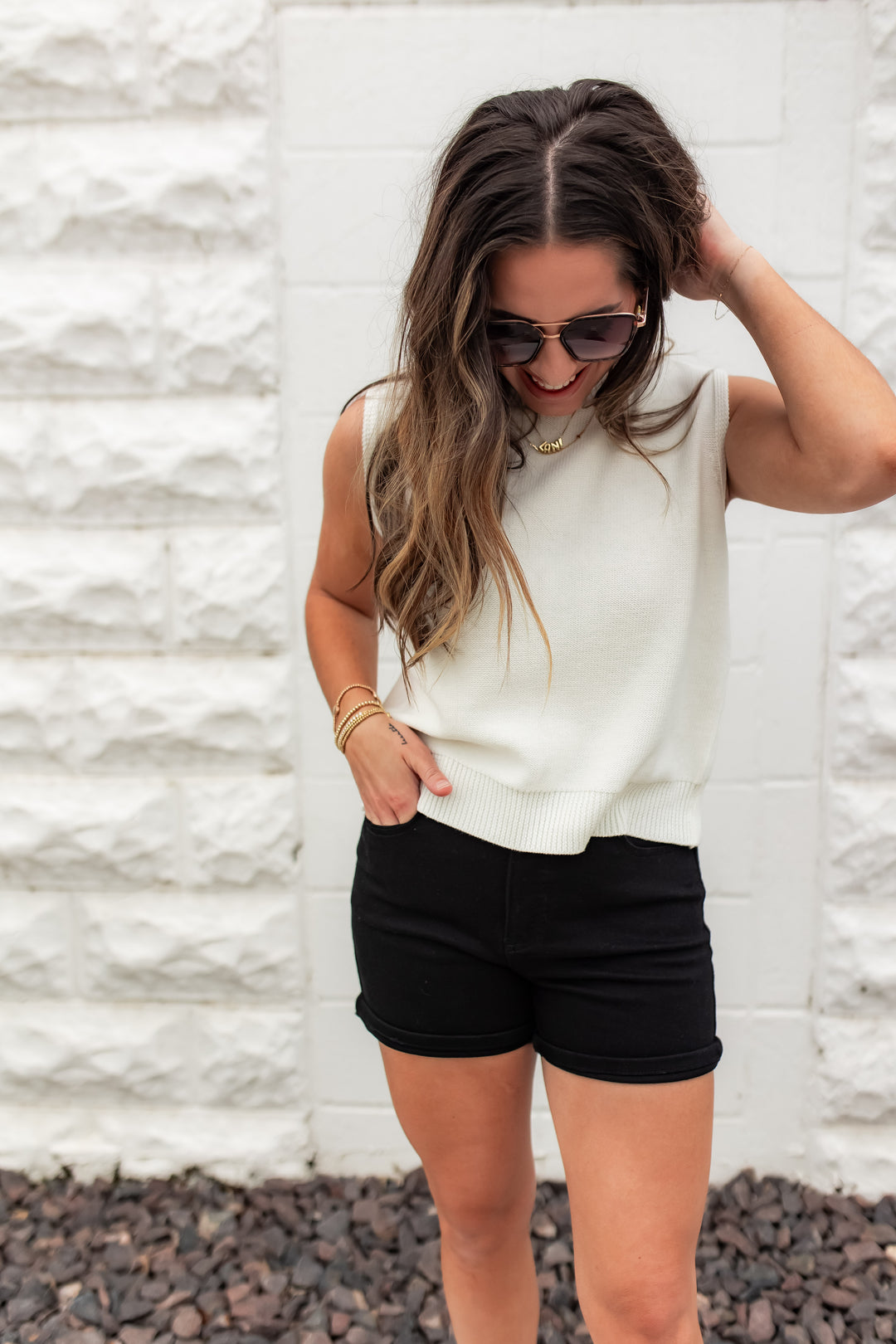 The Tied in Black Top