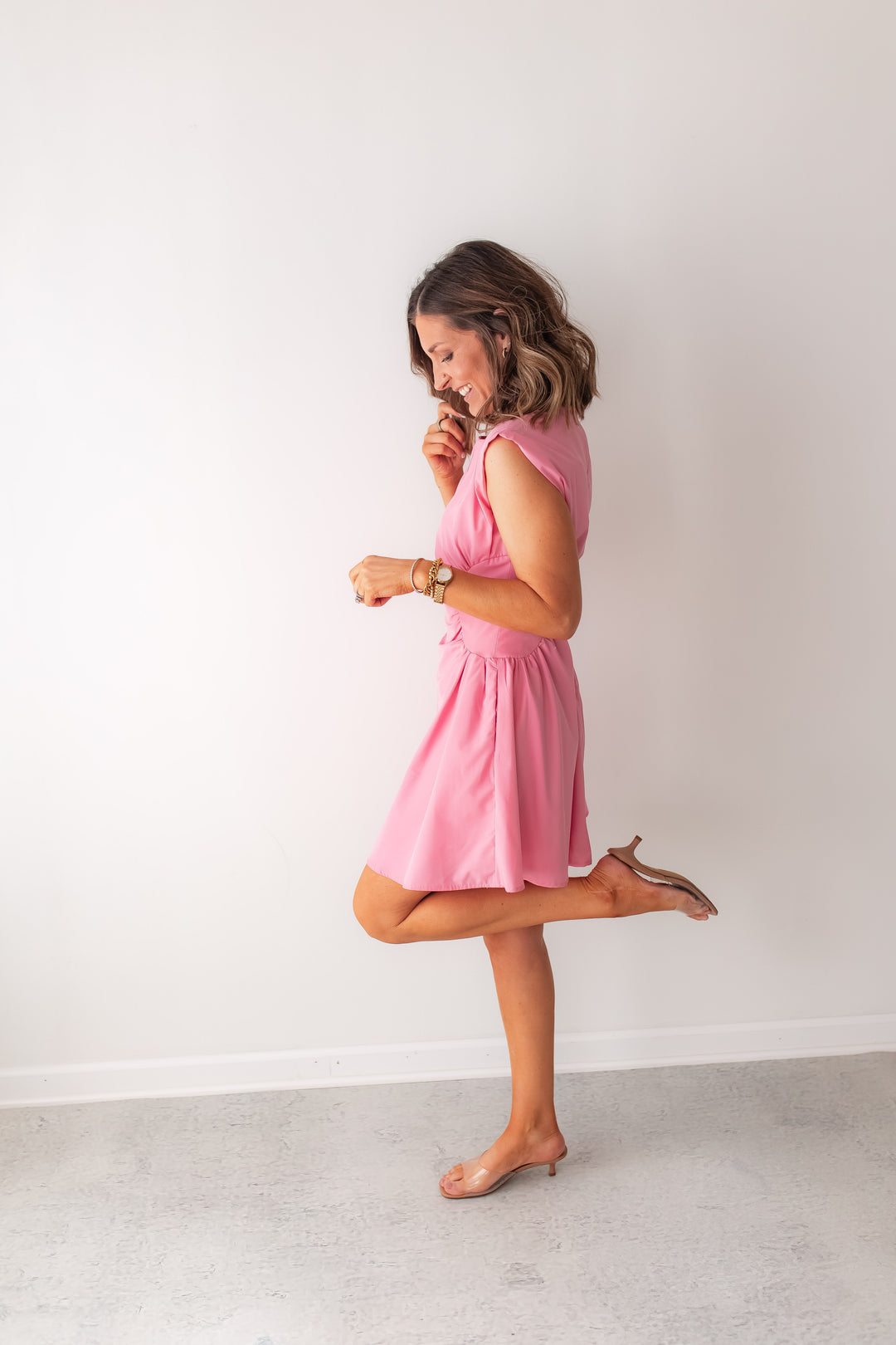 The Sweet Allure Dress - Pink