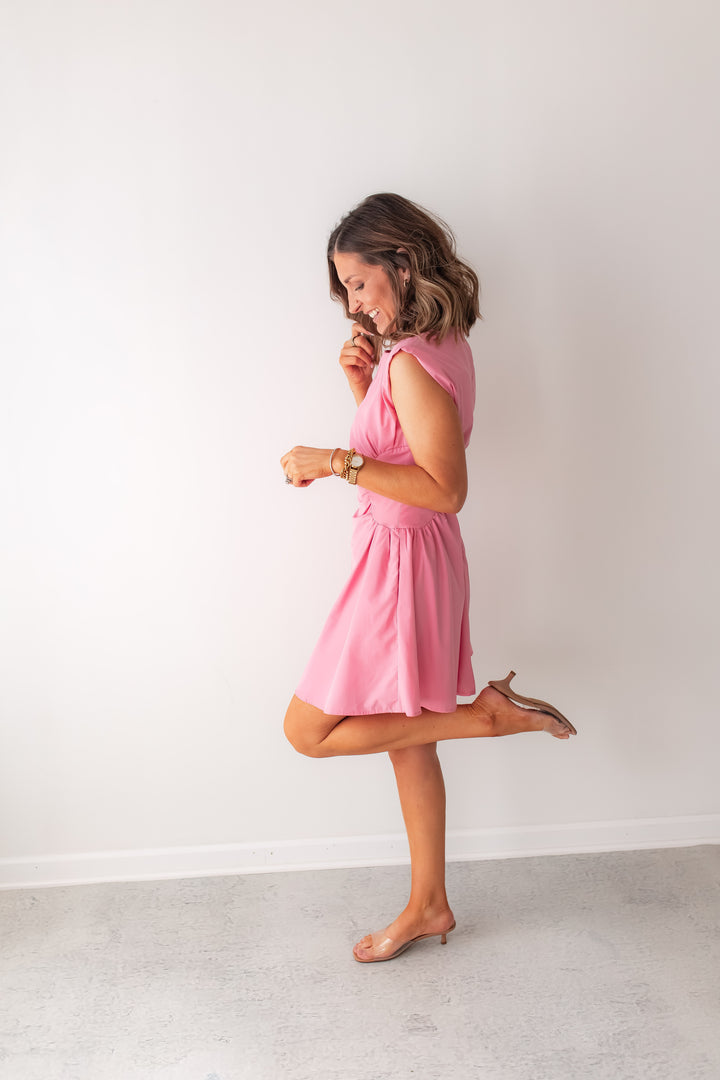The Sweet Allure Dress - Pink