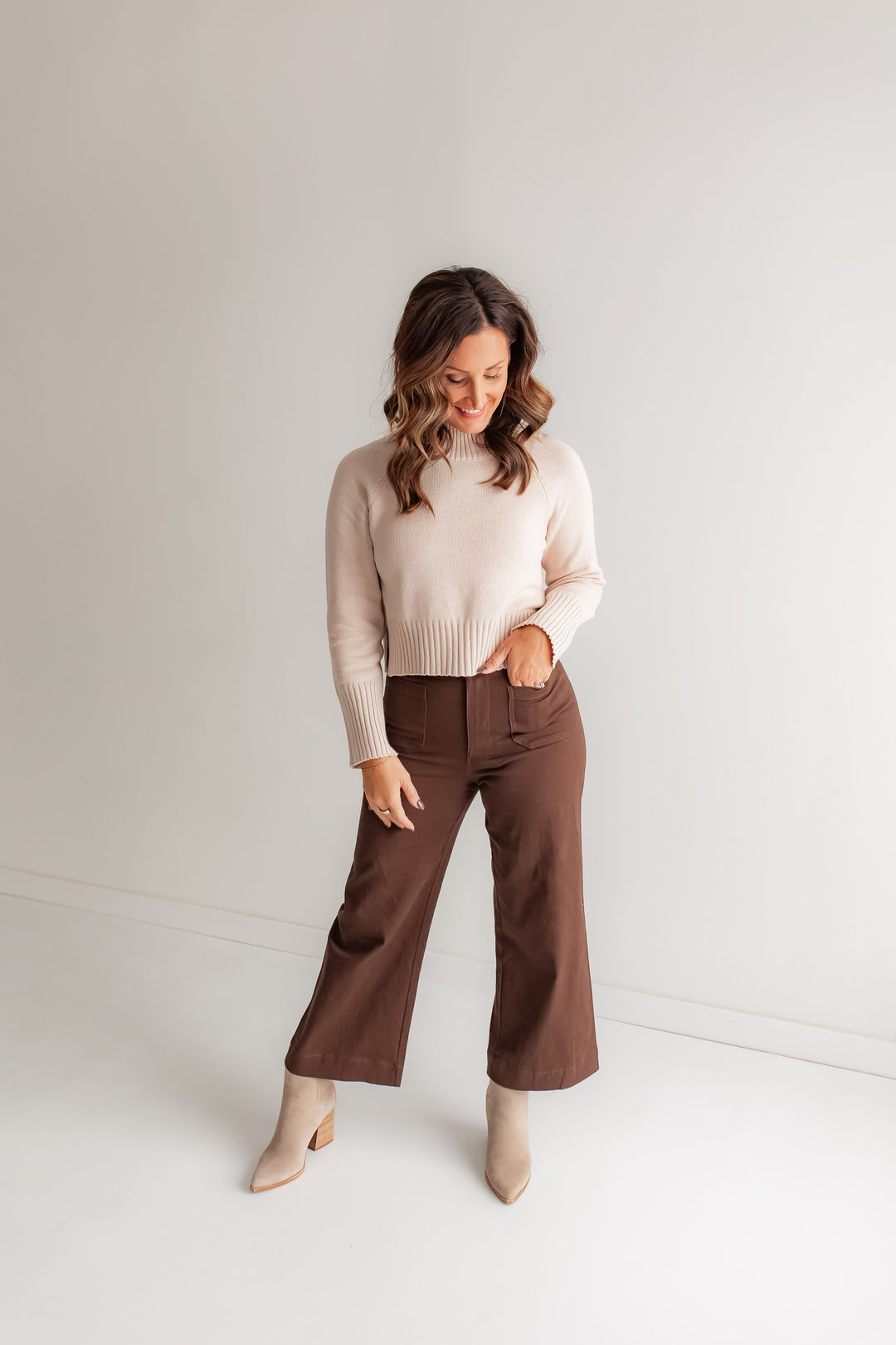 The Highline Sweater - Cream