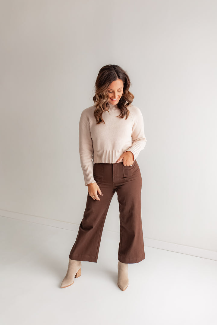 The Highline Sweater - Cream
