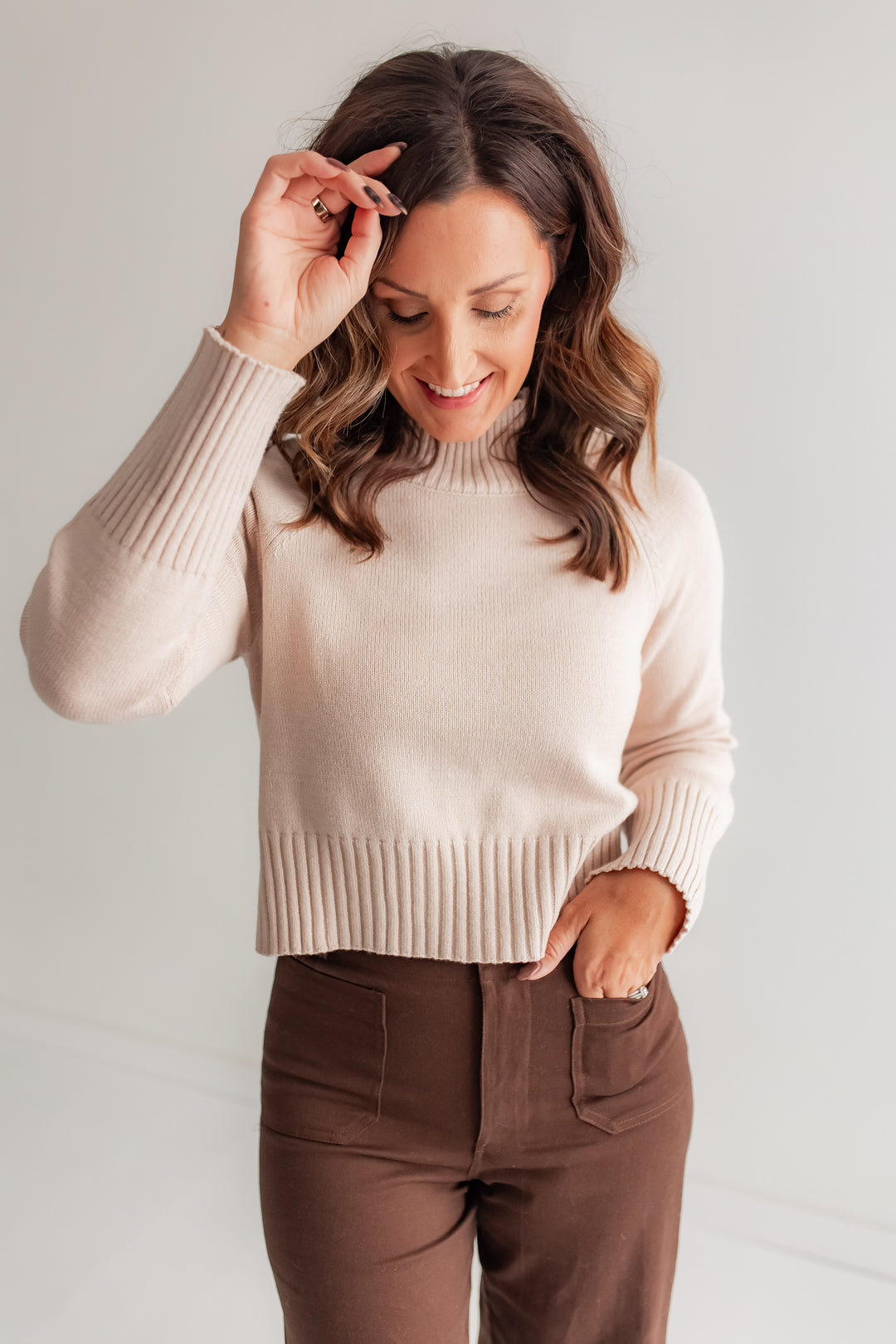 The Highline Sweater - Cream