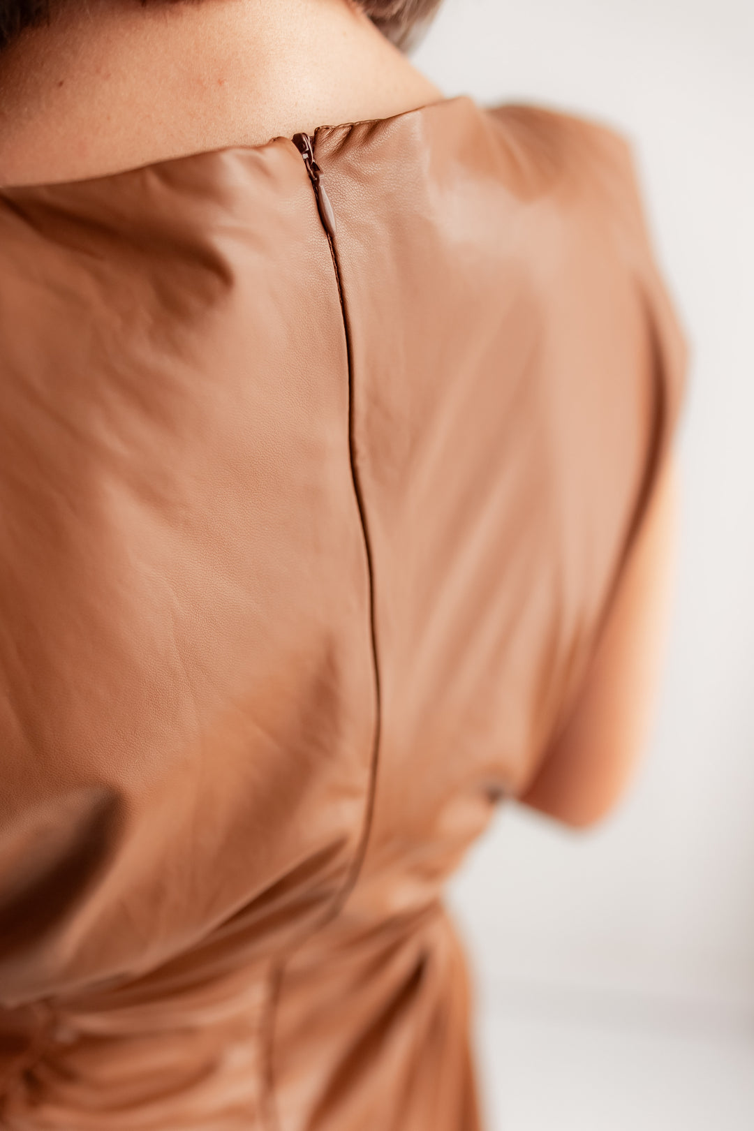 The Hot Shot Dress - Camel