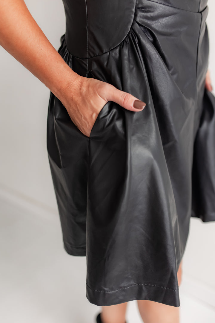 The Hot Shot Dress - Black