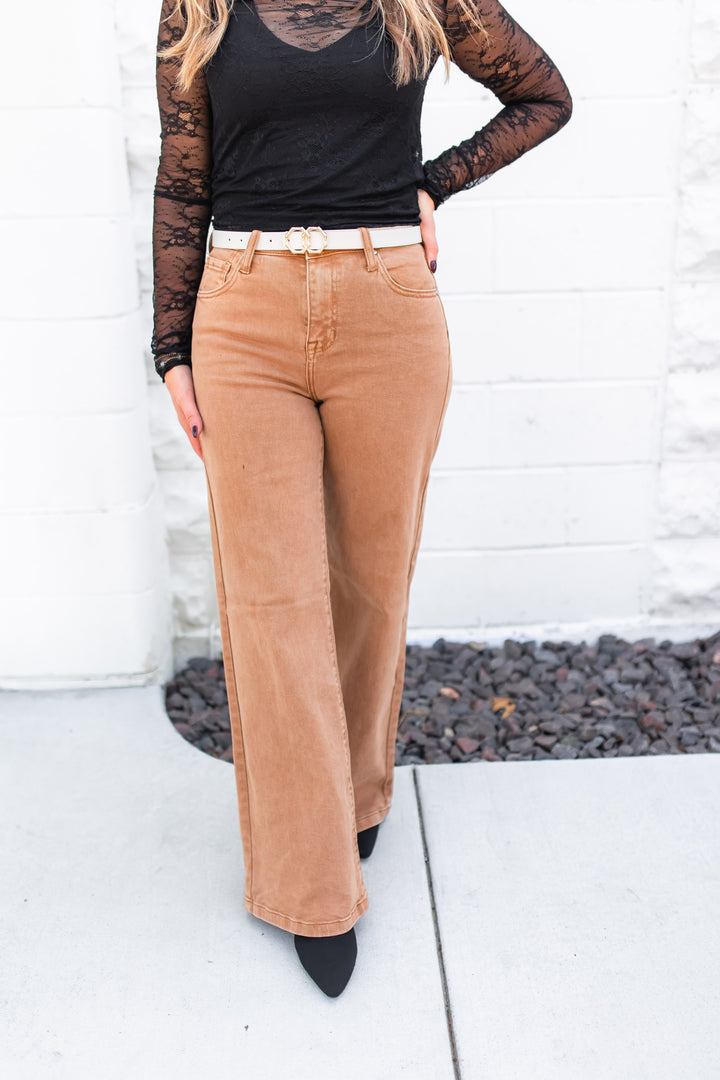 The Icon High Rise Tummy Control Wide Leg