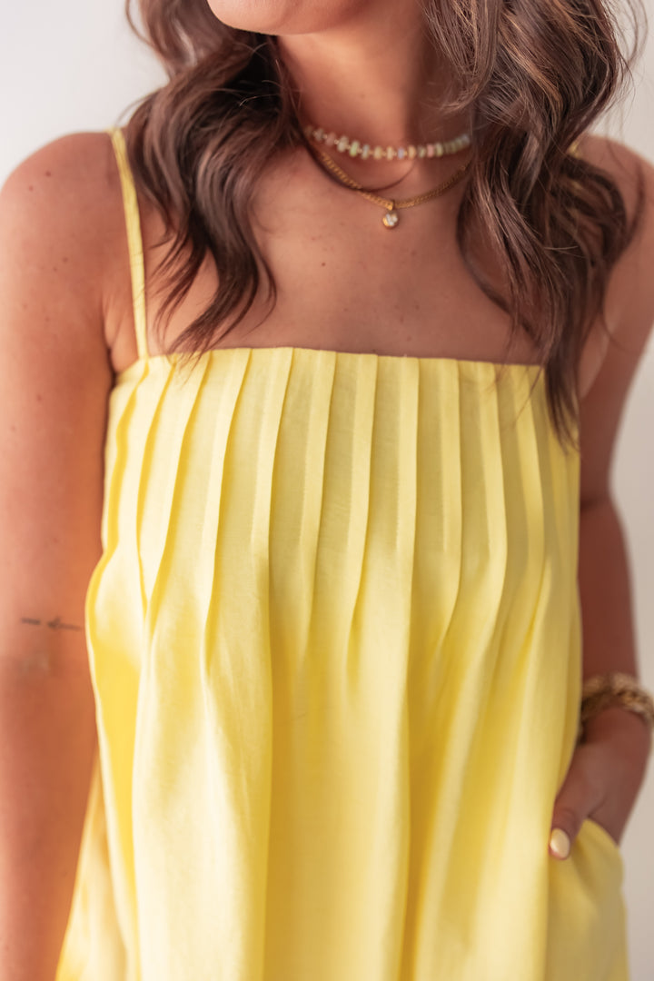 The Devyn Maxi Dress - Yellow