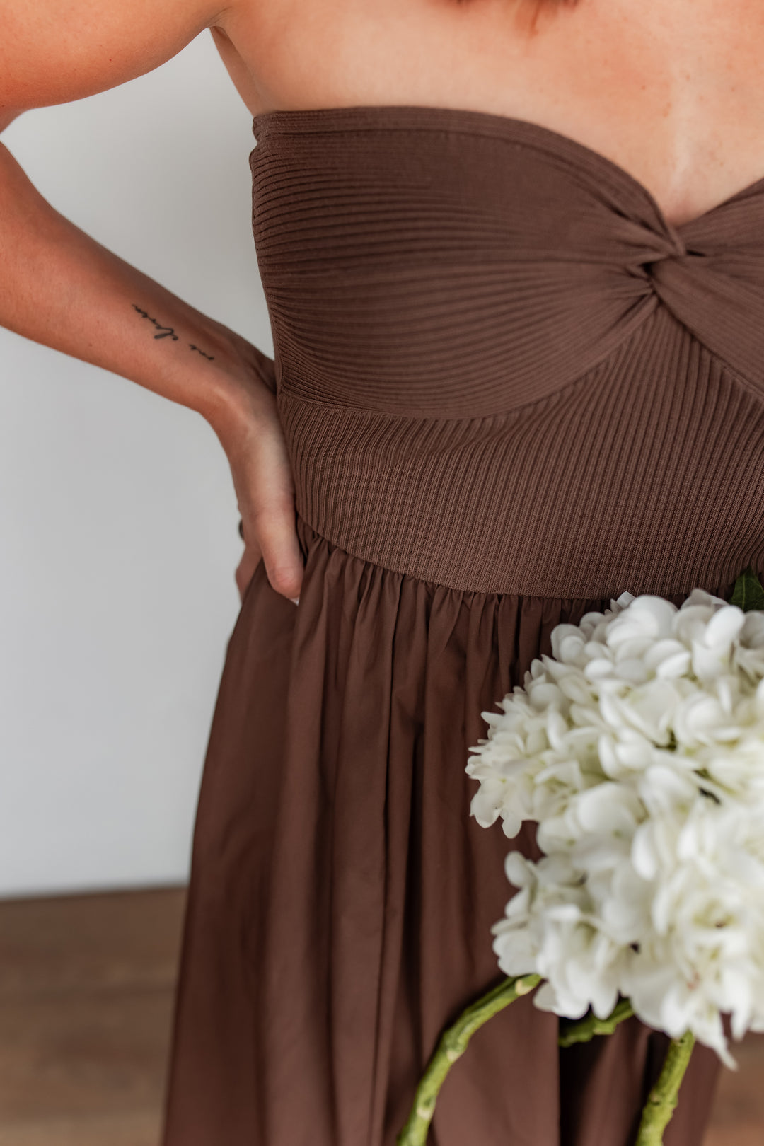 The Terrace Strapless Dress - One Eleven Olive Boutique