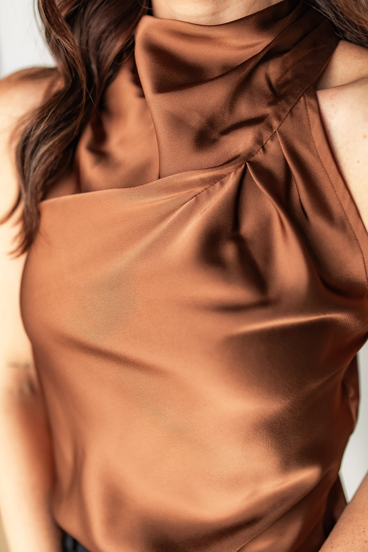 The Layla Satin Top