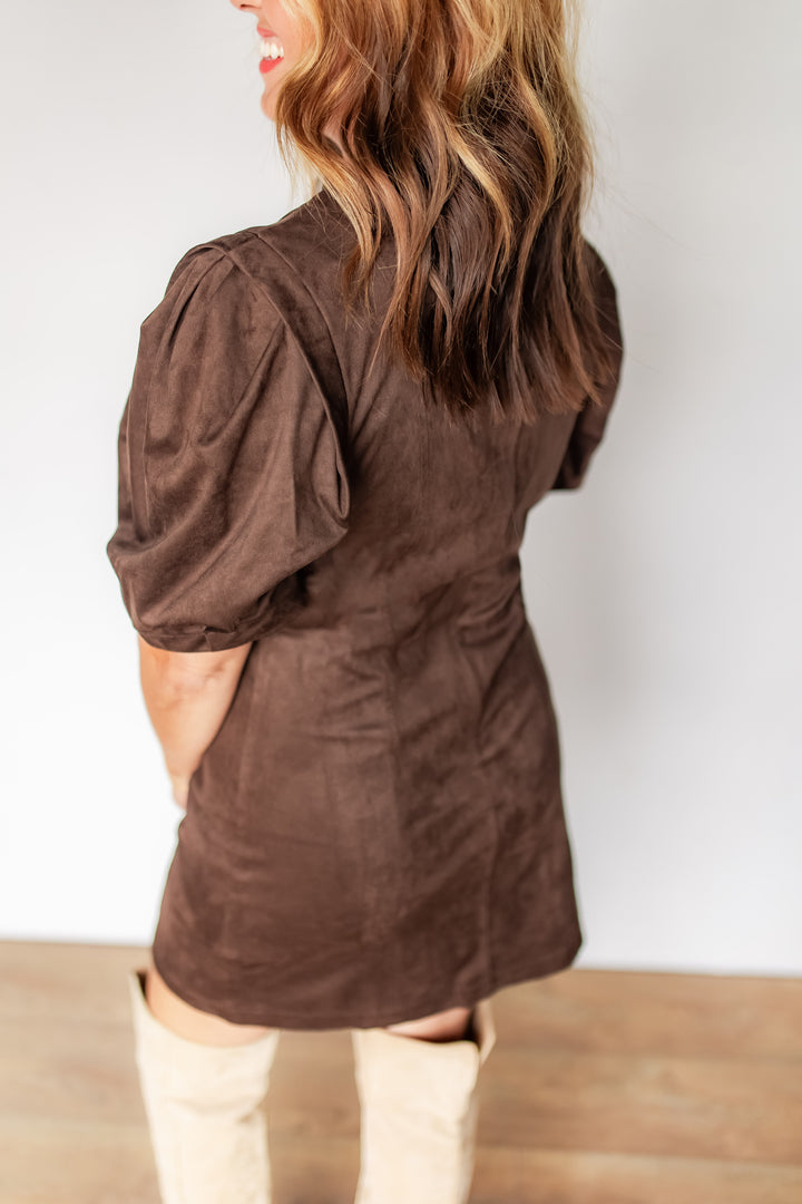 The Monroe Suede Dress