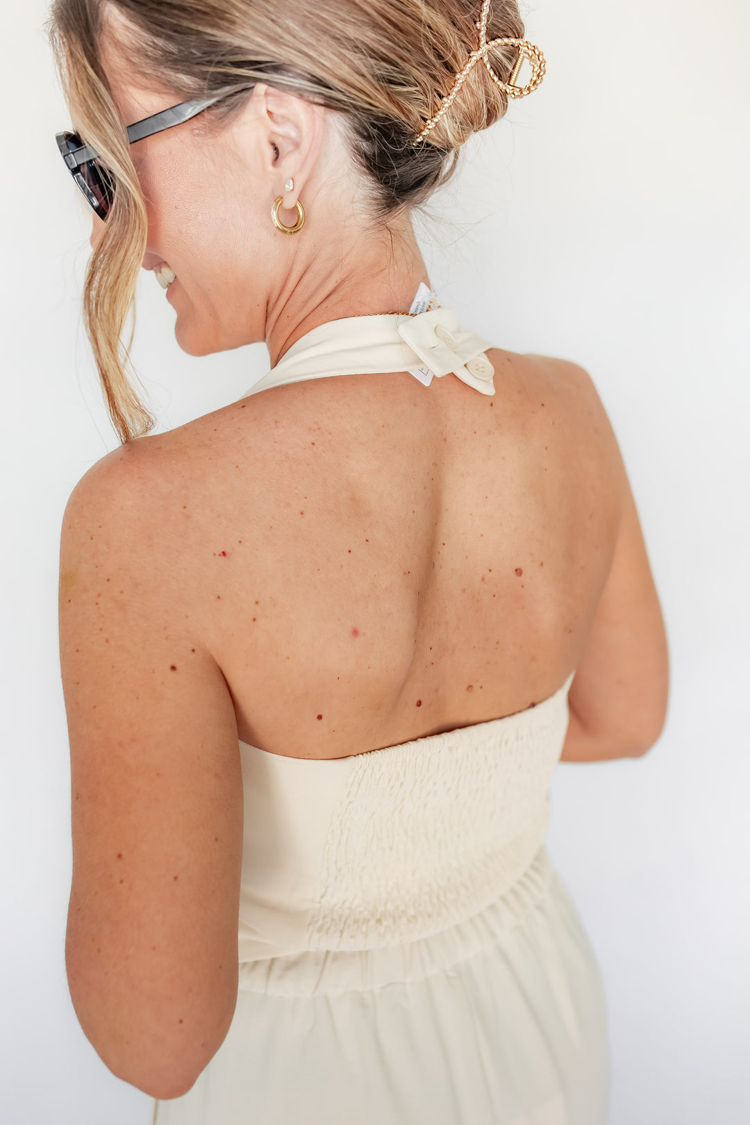 The Clean Girl Halter Top - One Eleven Olive Boutique