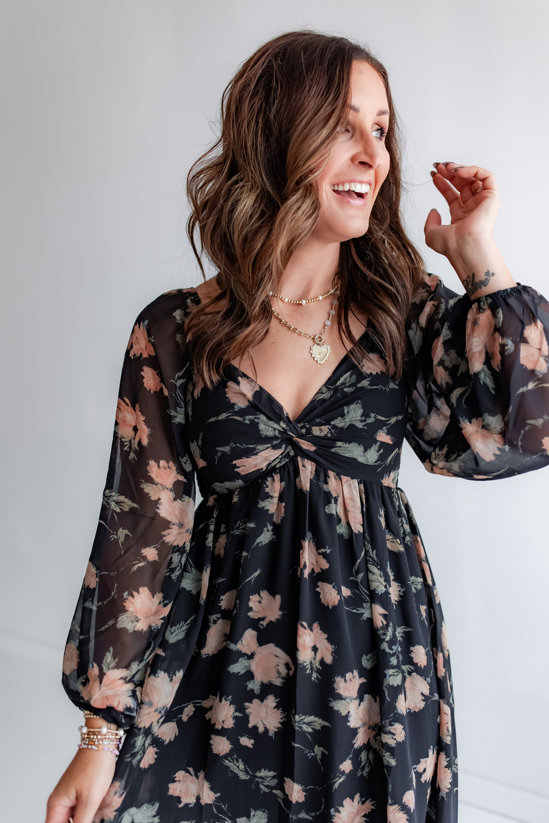 The Evening Bloom Maxi Dress