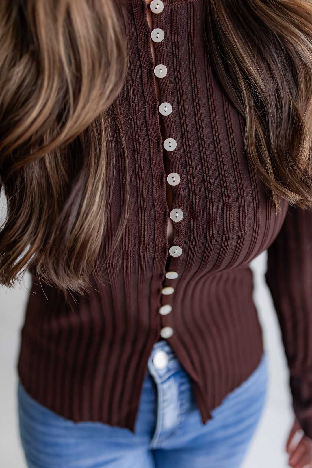 The Simply Yours Top - Chocolate