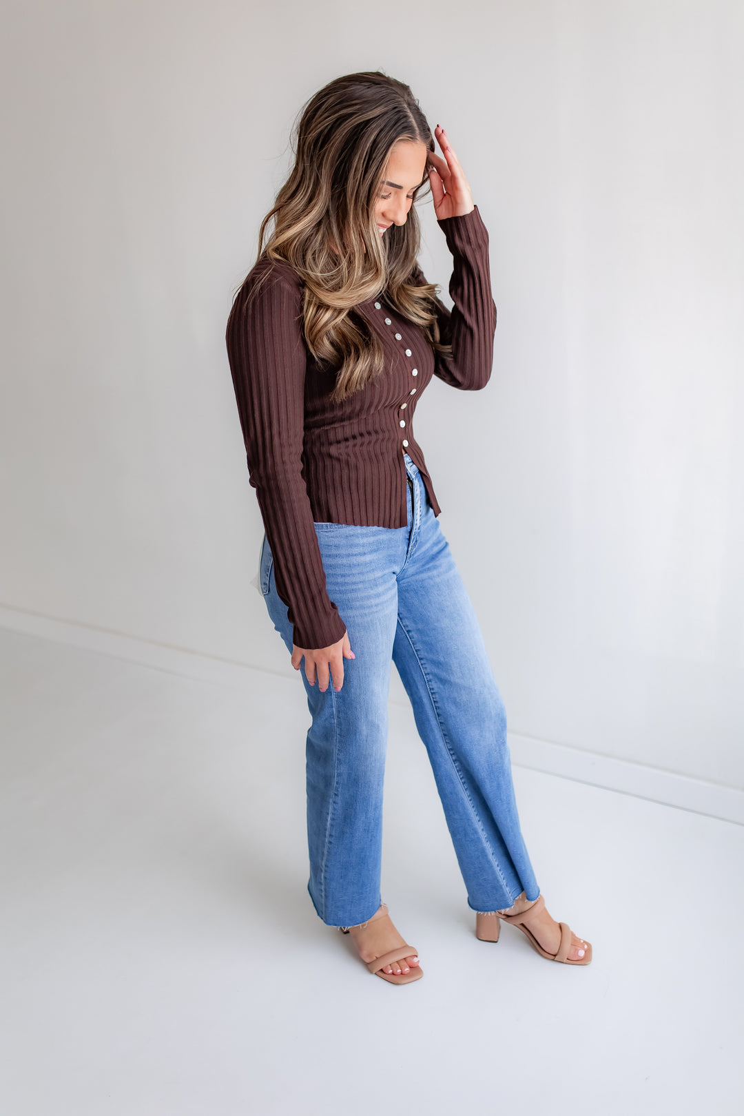 The Simply Yours Top - Chocolate