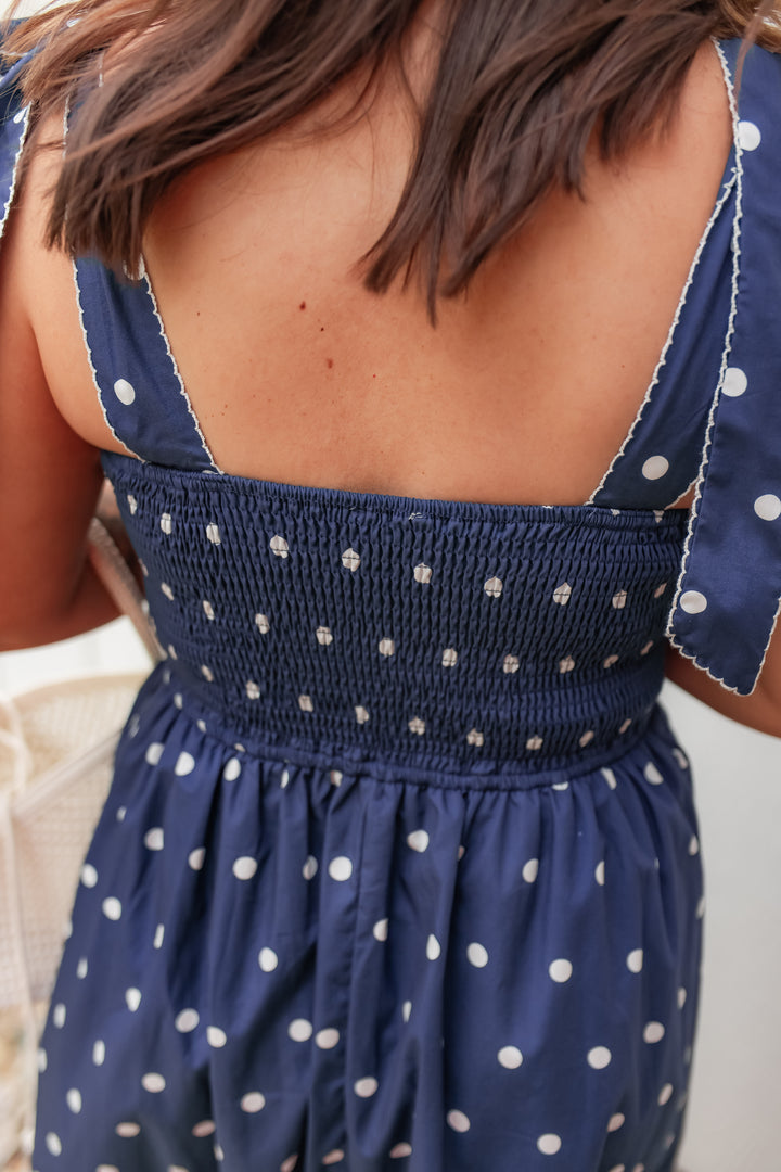 The Main Street Polka Dots Dress - One Eleven Olive Boutique