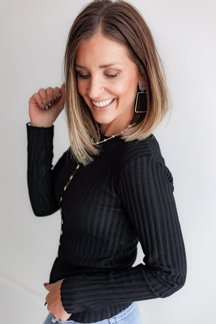The Simply Yours Top - Black